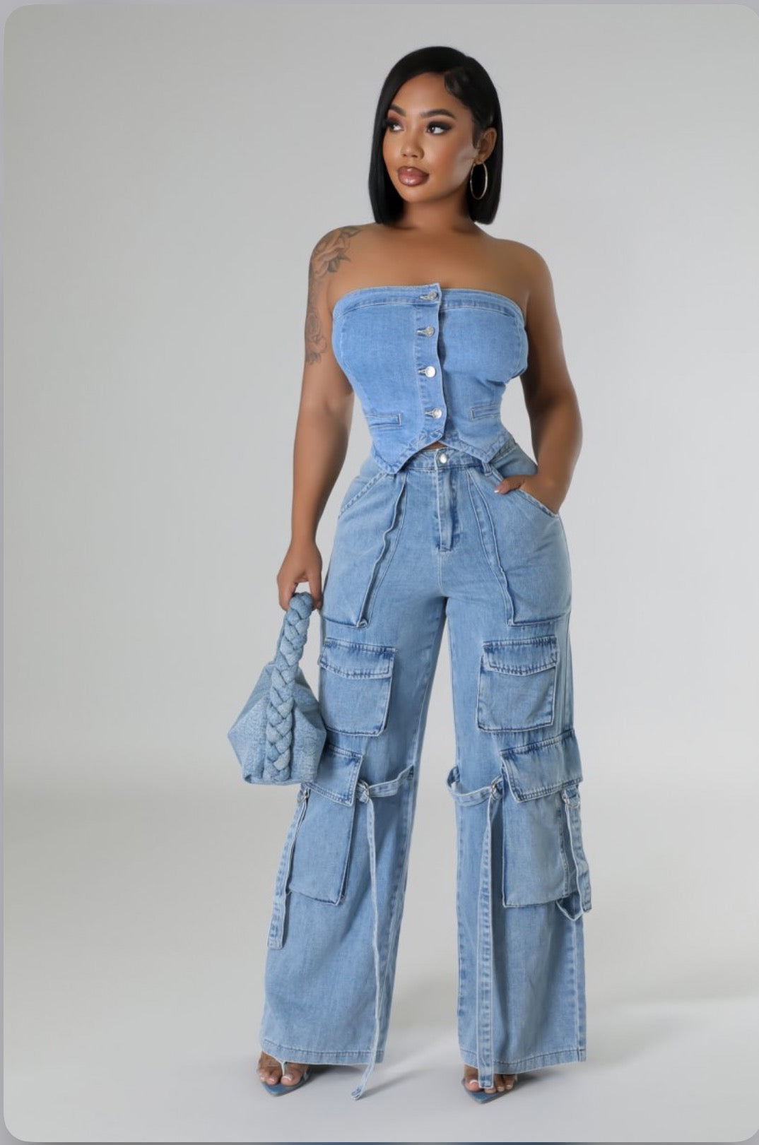 Indigo Influence Top